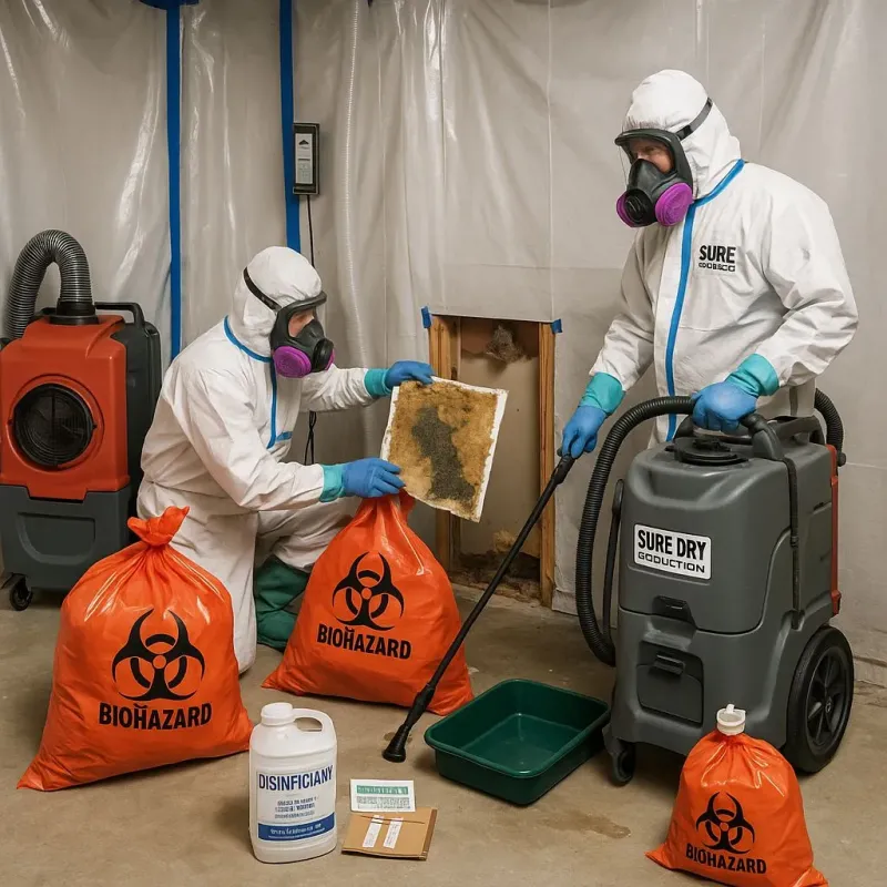Contaminated Water Handling Protocols process in Alfalfa County, OK
